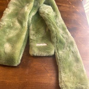 Mint green scarf for the fall season!!!